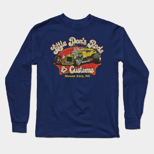 Little Don's Rods & Customs 1980 Long Sleeve T-Shirt by JCD666